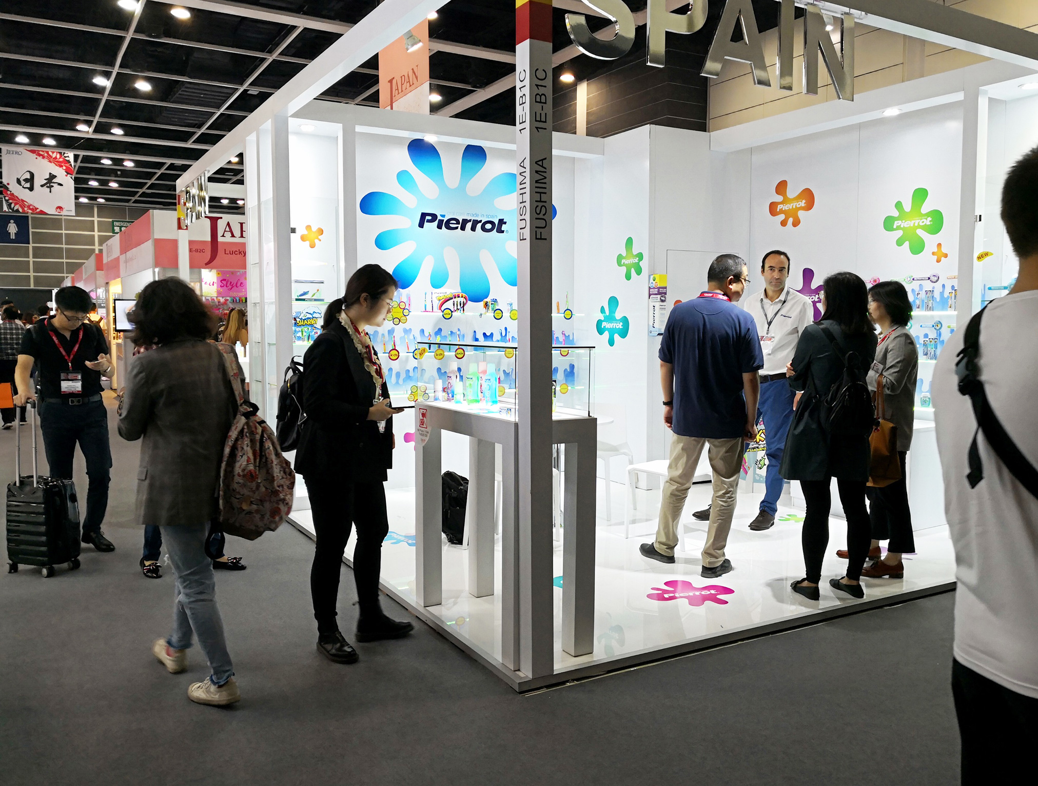 Como todos los años, Pierrot ha participado en la Feria Cosmoprof Asia 2018, en Hong Kong