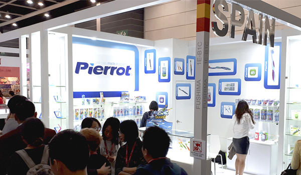 Pierrot en feria Cosmoprof