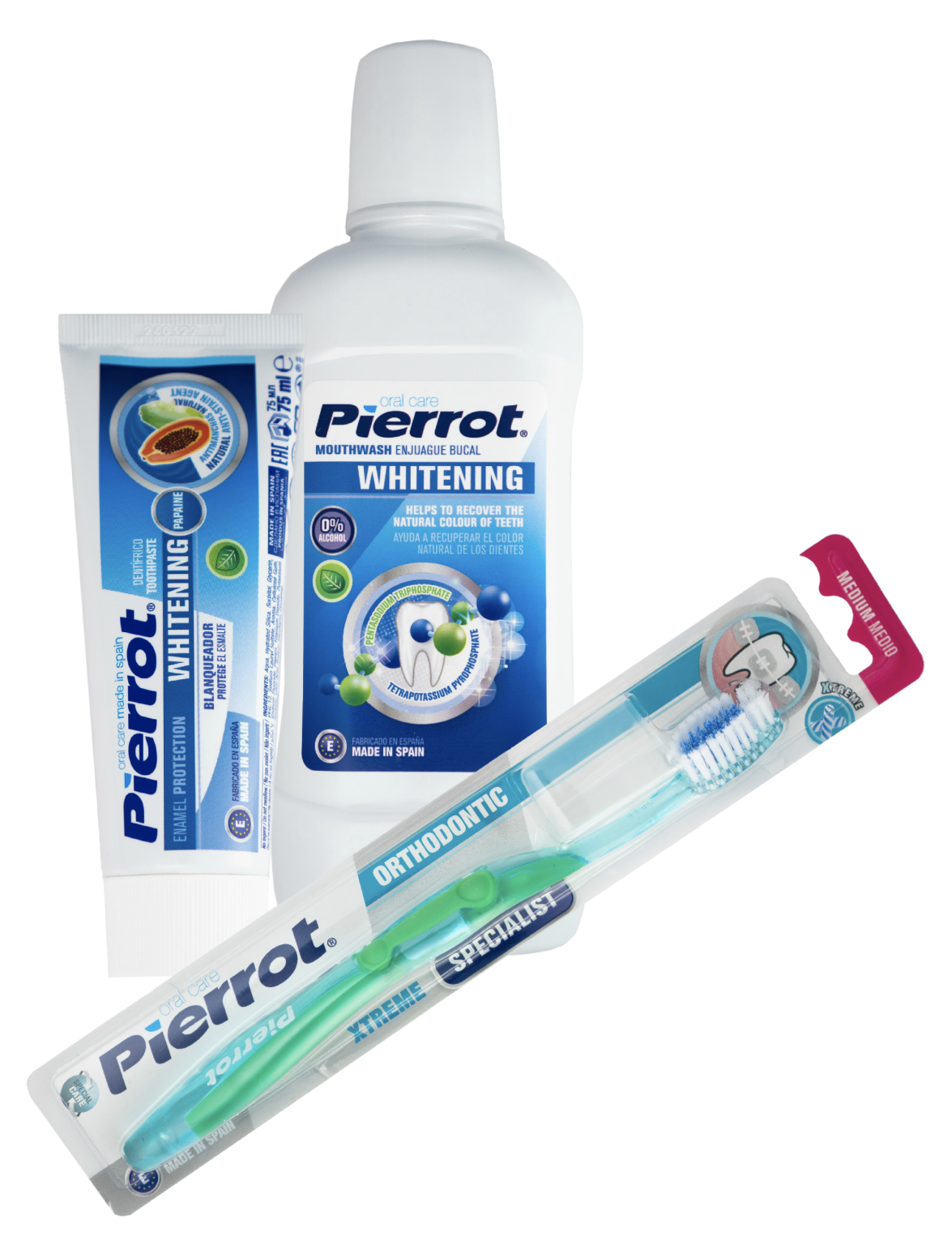pierrot, higiene bucodental