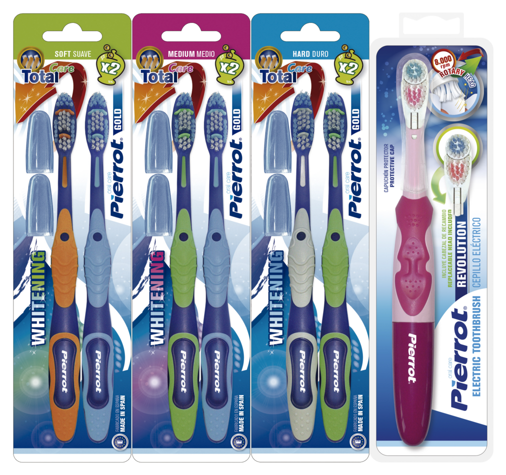 Blísteres de cepillos de dientes Pierrot para venta al por mayor